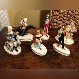 Sebastian Miniatures George Washington with Canon by W. Baston 1947 & Friends